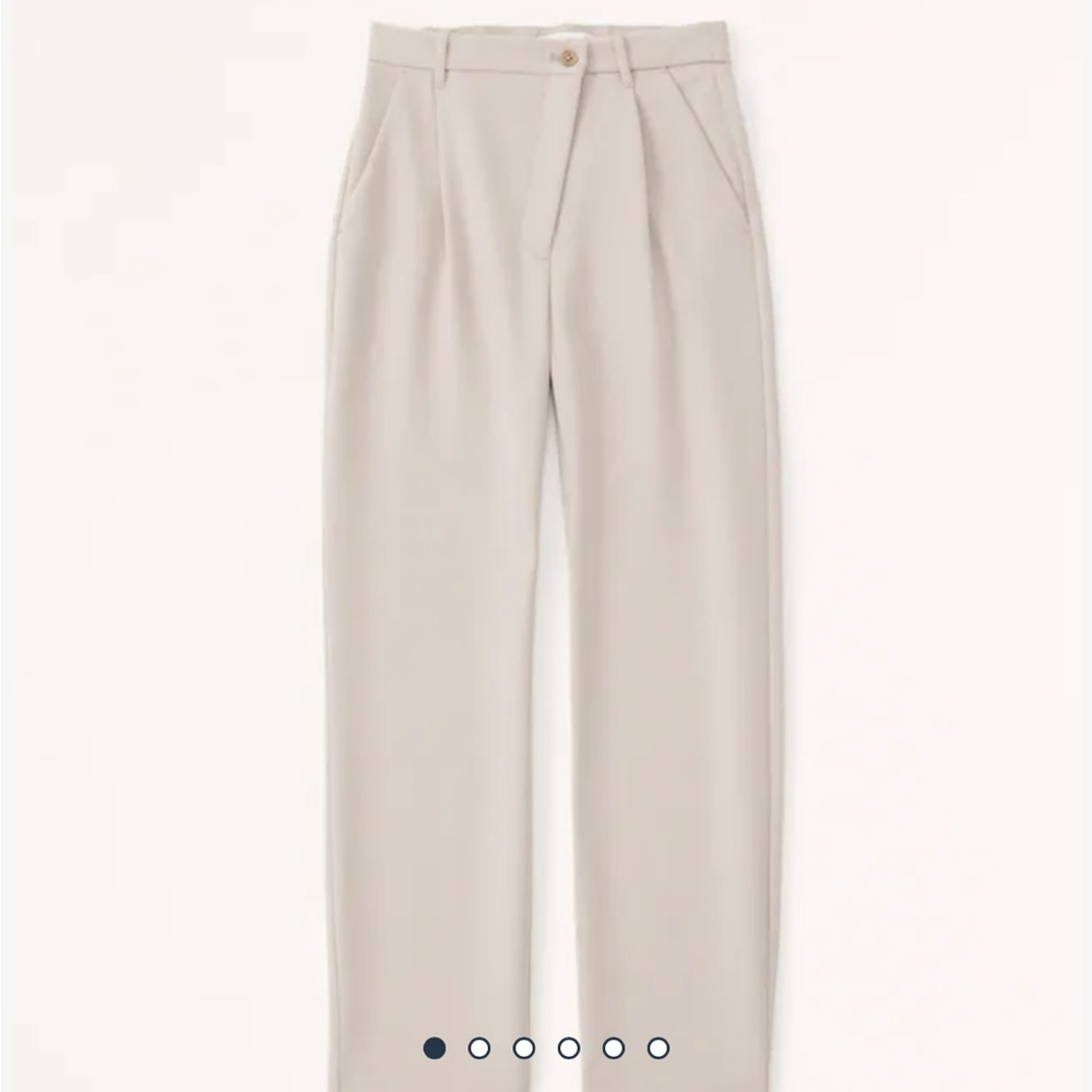 Abercrombie tailored relax straight trousers